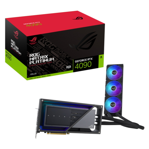 ROG-MATRIX-RTX4090-P24G-GAMING/RTX4090,HDMI*2,DP*3,24G,D6X /RTX4090,HDMI*2,DP*3,24G,D6X (90YV0ID7-M0NM00)