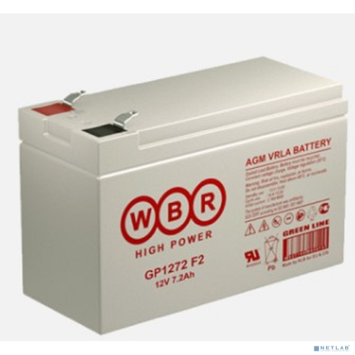WBR Батарея GP1272 F2 (12V/ 7.2Ah) (WBR GP1272)
