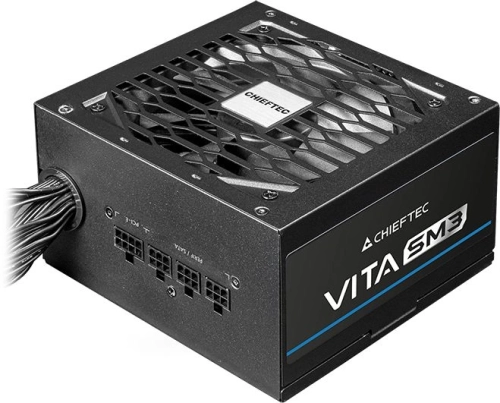 Блок питания Chieftec Vita SM3 BPX-750-C (ATX 3.1, 750W, 80 PLUS BRONZE, Active PFC, 120mm fan, Semi-modular Cable Management) Retail фото 6