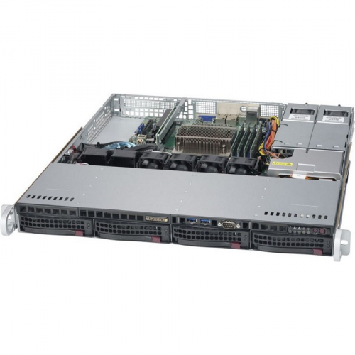 Серверная платформа SuperMicro SYS-5019S-MR x4 LFF 1U (SYS-5019S-MR) фото 2