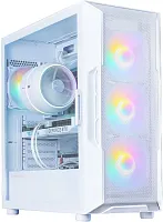 корпус ZALMAN i3 NEO V2, ATX, WHITE, FRONT MESH, WINDOW, 2xCombo (3.5" or 2.5"), 1x2.5", 1xUSB Type C, 1xUSB3.0, FRONT 3x120mm FRGB, REAR 1x120mm FRGB (I3 NEO V2 WHITE)