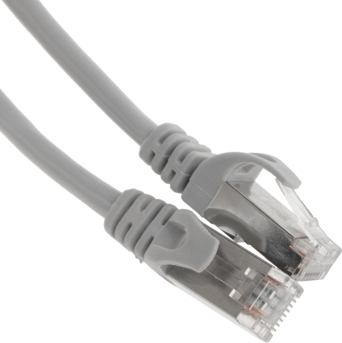 Патч-корд Premier PP6-2M 10000Гбит/ с FTP 4 пары cat6 CCA molded 2м серый RJ-45 (m)-RJ-45 (m)