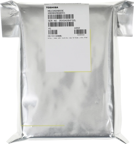 Жесткий диск/ HDD Toshiba SATA3 8Tb 3.5 Server 7200 256Mb 1 year warranty (replacement MG08ADA800E) (MG10ADA800E) фото 6