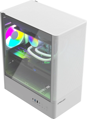 Компьютер Teclast G03 i7 14700F (2.1) 32Gb SSD1Tb RTX5070Ti 12Gb Windows 11 Pro GbitEth WiFi BT 750W белый (G03 14700F32G1T5070TWKRU) фото 3