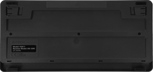 Клавиатура + мышь A4Tech Fstyler FG1110 клав:черный/серый мышь:черный/серый USB беспроводная Multimedia (FG1110 GREY) фото 8