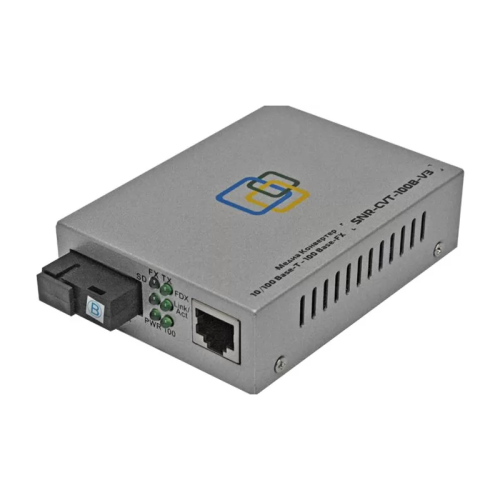 Медиаконвертер/ Медиаконвертер 10/100Base-T / 100Base-FX, Tx/Rx: 1550/1310нм, V3 (SNR-CVT-100B-V3)