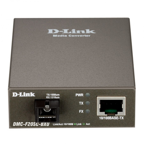 Медиаконвертер D-Link DMC-F20SC-BXU (DMC-F20SC-BXU/ A1A) (DMC-F20SC-BXU/A1A) фото 2