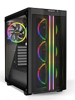 be quiet! Pure Base 500 FX Black / ATX, TG, USB-C / 3x120mm + 1x140mm ARGB fans inc. / BGW43