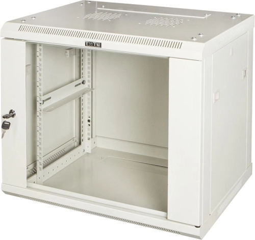 Шкаф настенный Шкаф настенный серии Pro, 15U 600x450, стеклянная дверь (TWT-CBWPG-15U-6X4-GY)