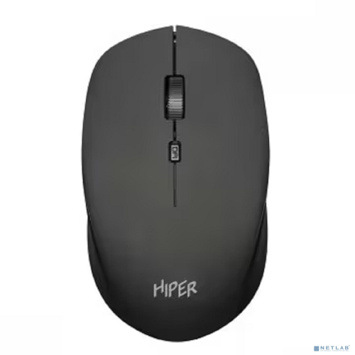 Мышь HIPER беспроводная HOMW-091 {1600dpi, черный, USB, 4кнп}