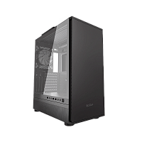 Корпус без блока питания/ PCCooler IE200 BK, Tempered Glass Full Tower, Black, TG, SPCC, 1x120mm ARGB E-ATX, ATX, mATX, mITX 180/380/220mm 4x2.5", 2x3.5", 7+3xPCI 1xUSB-A 3.0, 2xUSB-A 2.0 432x225x495mm