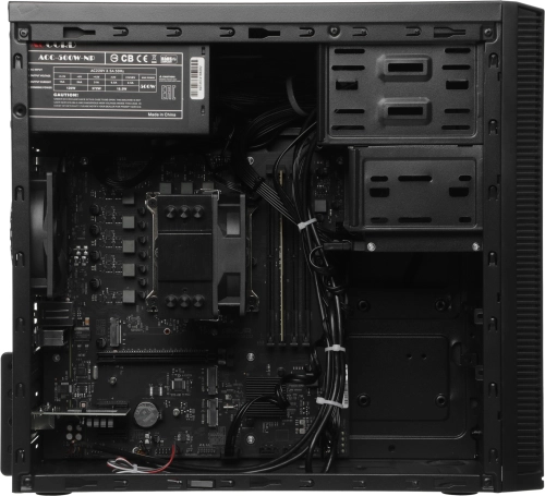 Компьютер Amur Нарвал B7I21 MT i5 12400 (2.5) 16Gb SSD512Gb UHDG 730 FreeDOS 2.5xGbitEth+1xGbitEth 500W мышь клавиатура черный (RUS) (2149657) фото 16