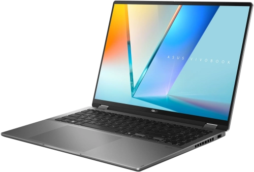 Ноутбук Asus Vivobook 16 Flip TP3607AA-SI086W Core Ultra 7 355 32Gb SSD1Tb Intel Graphics 16 OLED Touch WUXGA (1920x1200) Windows 11 grey WiFi BT Cam (90NB17B1-M005K0) фото 4