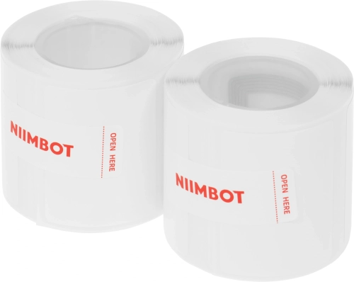 Термоэтикетки Niimbot 1747497 сег.:40x30мм 230шт/рул (упак.:2шт) Niimbot B1/B31/B21Pro/B21S/B3S_P белый