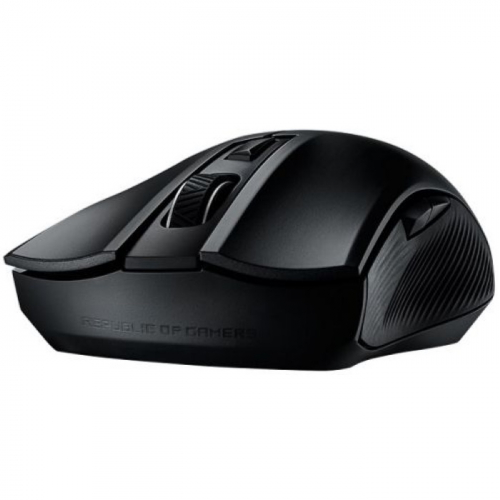 Мышь Asus ROG Strix Carry Wireless, 2.4GHz/Bluetooth, 6But, Omron, 7200 dpi, USB, чехол (90MP01B0-B0UA00) фото 4