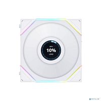 Lian Li G99.12TLLCD1W.R0 Вентилятор UNI FAN TL LCD 120 White / 12TLLCD1W/ 120х125х28мм (1.6” LCD дисплей, PWM, ARGB, 200-1900 об/ мин, 27dBa)