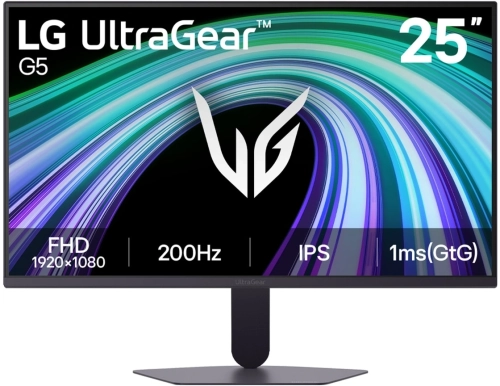 Монитор LG 25 UltraGear 25G523B-B черный IPS LED 1ms 16:9 HDMI матовая 1000:1 300cd 178гр/ 178гр 1920x1080 FHD 3.5кг (25G523B-B.ARUZ)
