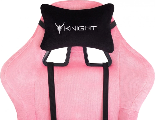 Кресло игровое Knight Terminator розовый Velvet 36 крестов. металл (KNIGHT TERMINATOR PK) фото 12