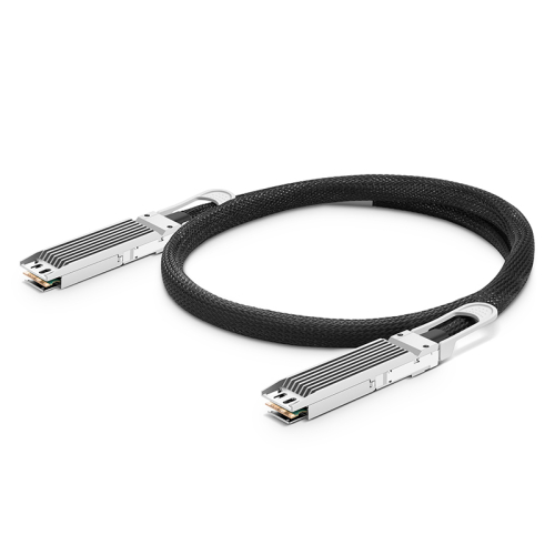 Твинаксиальный медный кабель/ 0.5m (2ft) NVIDIA/ Mellanox MCP4Y10-N00A Compatible 800G OSFP Finned Top InfiniBand NDR Passive Direct Attach Copper Twinax Cable for Quantum-2 Switches (OSFP-800G-PC005)