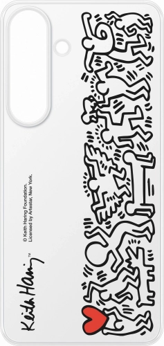 Чехол (клип-кейс) Samsung для Samsung Galaxy S25 Flipsuit Case S25 белый/прозрачный (EF-MS931CWEGRU)