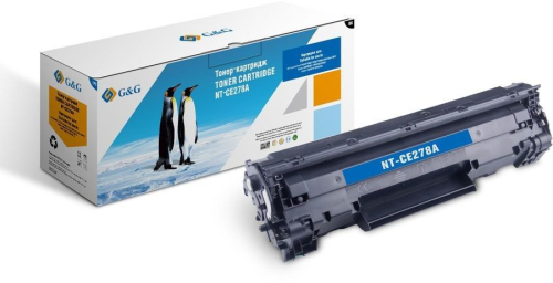 Картридж лазерный G&G GG-CE278AX черный (3000стр.) для HP LJ Pro P1560/ P1566/ P1606dn/ M1536dnf MFP