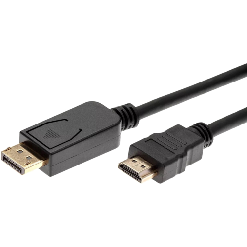 Кабель-переходник/ Кабель-переходник DisplayPort M-> HDMI M 1.8m iOpen (Aopen/ Qust) <ACG494-1.8M>