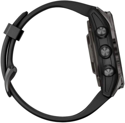 Смарт-часы Garmin Epix Pro Gen 2 Sapphire 30.4мм 1.2 AMOLED корп.черный рем.черный (010-02802-15) фото 4