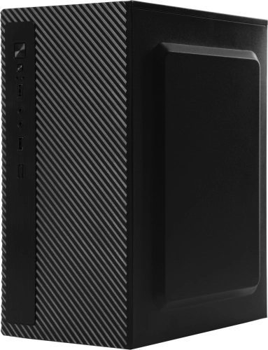 Корпус Accord Entry ACC-2053B черный без БП mATX 1x80mm 1x120mm 2xUSB2.0 audio фото 3