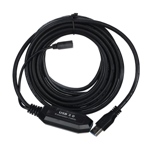 Кабель-адаптер/ Кабель-адаптер USB3.0-repeater, удлинительный активный [Am--]Af] 5м VCOM [CU827] (CU827-5M)