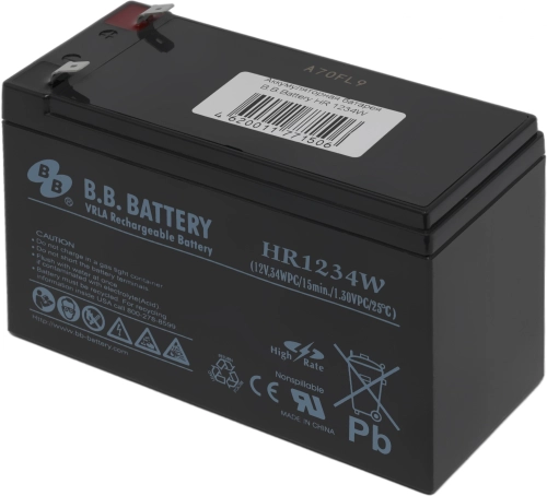 Батарея для ИБП BB HR 1234W 12В 7Ач (1773060) (1773060#MLN)