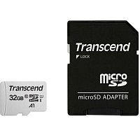 Эскиз Карта памяти microSDHC 32GB Transcend (TS32GUSD300S-A)