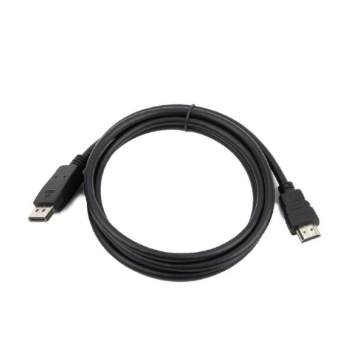 Кабель DisplayPort-HDMI Gembird/ Cablexpert 3м, 20M/ 19M, черный, экран, пакет(CC-DP-HDMI-3M)