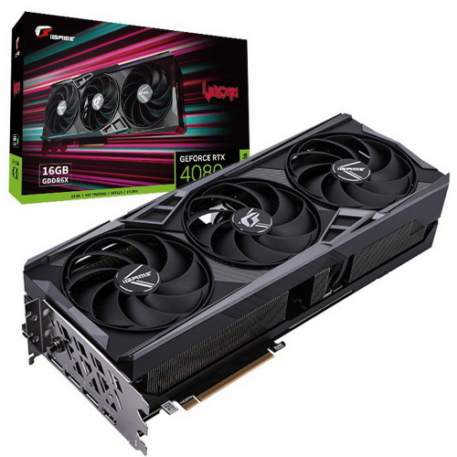 RTX4080 16GB iGame Vulcan OC-V GDDR6X 256bit HDMI 3xDP {4} (RTX 4080 16GB VULCAN OC-V)