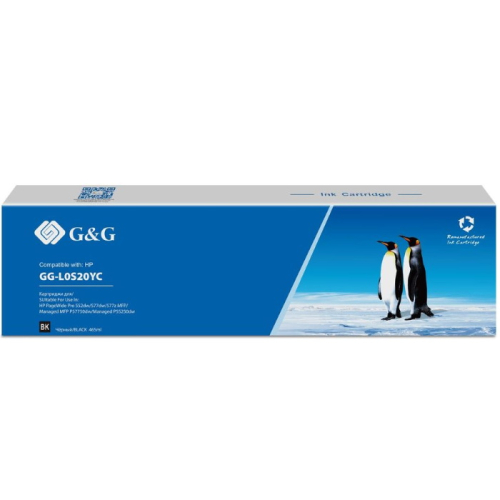 Картридж струйный G&G GG-L0S20YC 976YC черный 465 мл. для HP PW Pro 577/ 552/ Enterprise 556/ 586