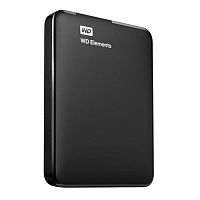 Эскиз Внешний жесткий диск Western Digital Elements Portable 1 Тб (WDBUZG0010BBK-WESN)