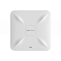 Ruijie Reyee AC1300 Dual Band Ceiling Mount Access Point, 867Mbps at 5GHz + 400Mbps at 2.4GHz, 2 10/100base-t Ethernet uplink port, Internal Antennas,support 802.11a/b/g/n/ac Wave1/Wave2 (RG-RAP2200(F))