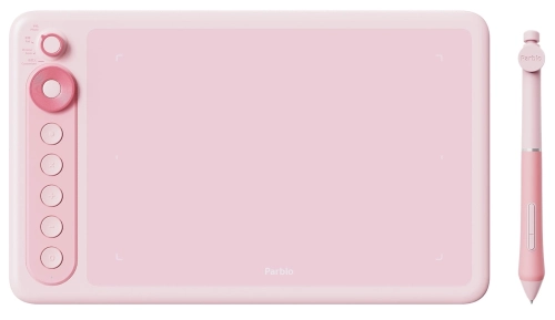 Графический планшет Parblo Intangbo X7 USB Type-C розовый (INTANGBO X7 PINK)