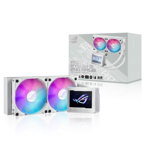 Жидкостная система охлаждения ASUS ROG RYUJIN III 240 ARGB WHT/ AIO COOLER,ASETEK,EMMA,ARGB 90RC00K2-M0UAY0