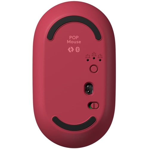 Мышь беспроводная Logitech POP Mouse розовая (910-006548) фото 6