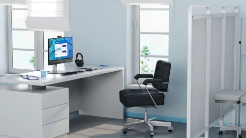 Моноблок Dell Optiplex 7420 23.8 Full HD i7 14700 (2.1) 32Gb SSD1Tb UHDG 770 CR Windows 11 Pro GbitEth WiFi BT 130W клавиатура мышь Cam черный 1920x1080 (7420PL-7395) фото 6