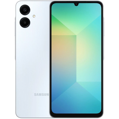 Смартфон Samsung SM-A065F Galaxy A06 128Gb 4Gb голубой моноблок 3G 4G 6.7