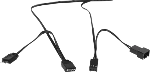 Вентилятор для корпуса Accord ACC-C14 ARGB 140х140x25 черный 3-pin 26дБ (ACC-C14 ARGB BLACK) brown box фото 5