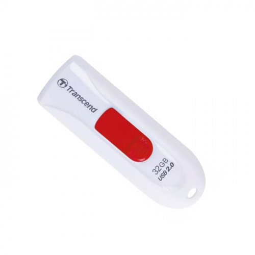 Флеш-накопитель 32GB Transcend JetFlash 590, USB 2.0, White (TS32GJF590W)