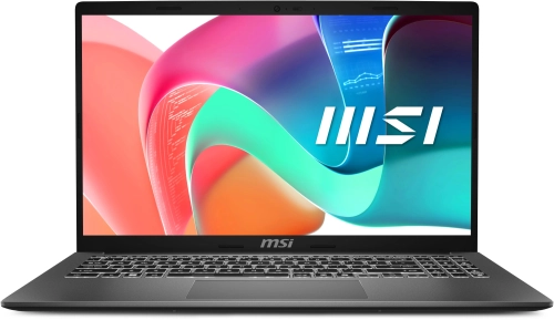 Ноутбук MSI Modern 15 F1MG-1200RU (9S7-15S111-1200) Ноутбук MSI Modern 15 F1MG-1200RU Core 5 120U, 16Gb, SSD 512Gb, 15.6 IPS FHD, Win11Pro grey WiFi BT (9S7-15S111-1200)