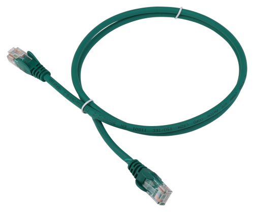 Патч-корд LANMASTER LSZH UTP кат.5e, 5.0 м, зеленый (LAN-PC45/ U5E-5.0-GN) (LAN-PC45/U5E-5.0-GN)