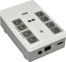 Источник бесперебойного питания ITK Electra EST8-800VA-1-001-L 480Вт 800ВА черный