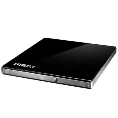 *Внешний оптический привод LiteOn EBAU108-11 [ Ext DVD-RW 8x USB ultraslim Black ]