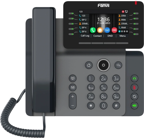 Телефон IP Fanvil V65 черный (V65#MLN)