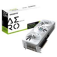 Видеокарта Gigabyte RTX5070Ti AERO OC 16GB GDDR7 256bit 3xDP HDMI 3FAN RTL (GV-N507TAERO OC-16GD)