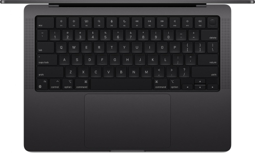 Ноутбук Apple/ 16-inch MacBook Pro: Apple M4 Pro 14-core CPU, 20-core GPU/24GB/1TB SSD - Space Black/RU (Z1FT00180) фото 3